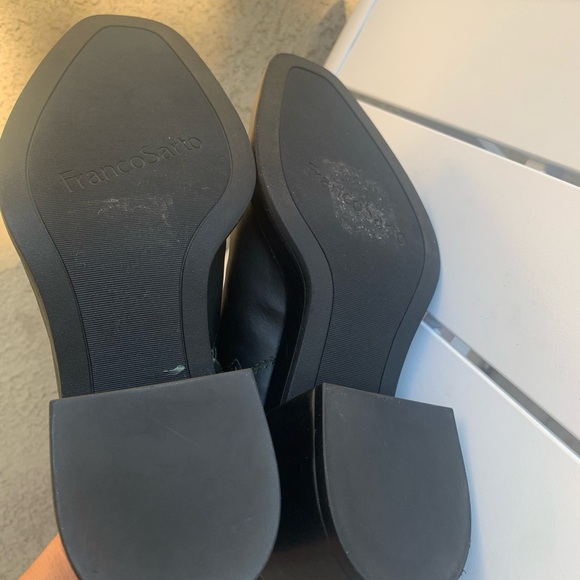 Franco Sarto dark green almost black leather boots size 6.5M - Picture 14 of 16